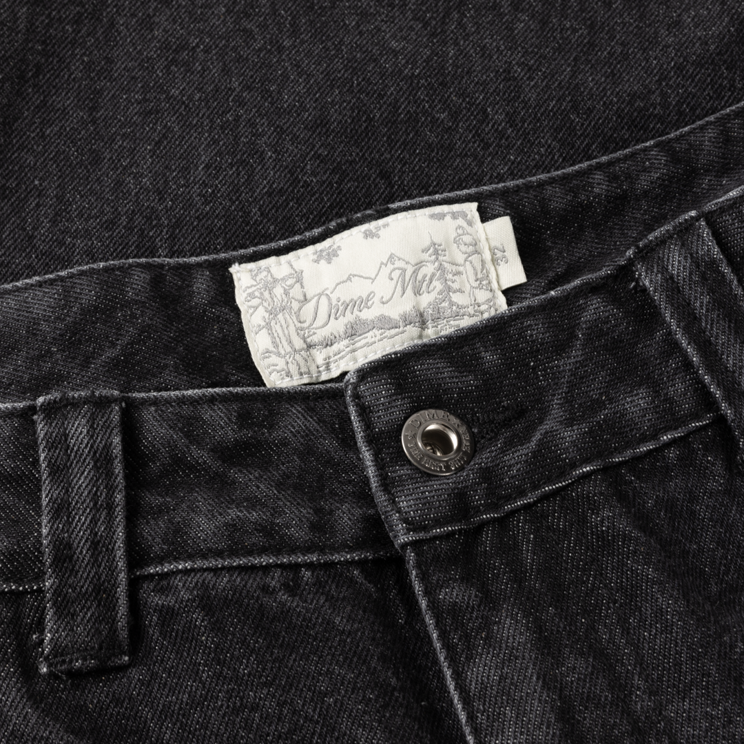 Relaxed Denim Pants