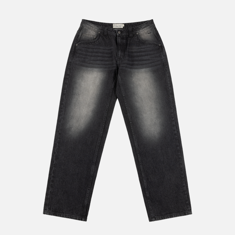 Dime Relaxed Denim Pants XL 36相当 Black Relaxed Denim Pants – Dime