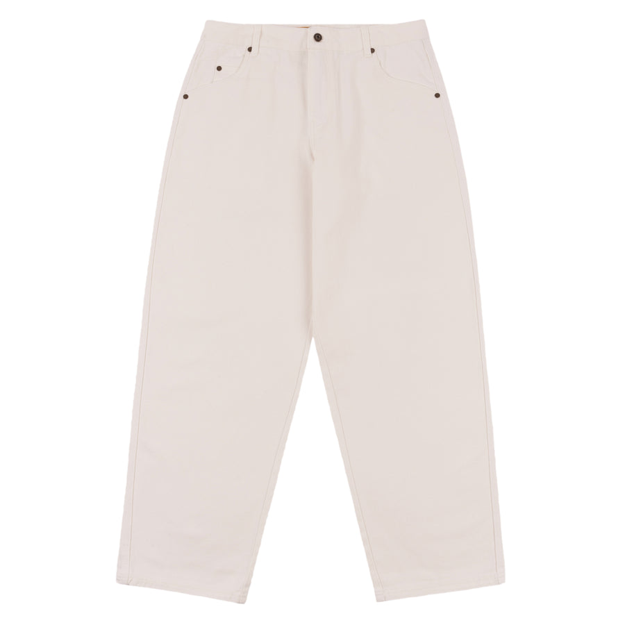 Dime Baggy Denim Pants Off White | Dime