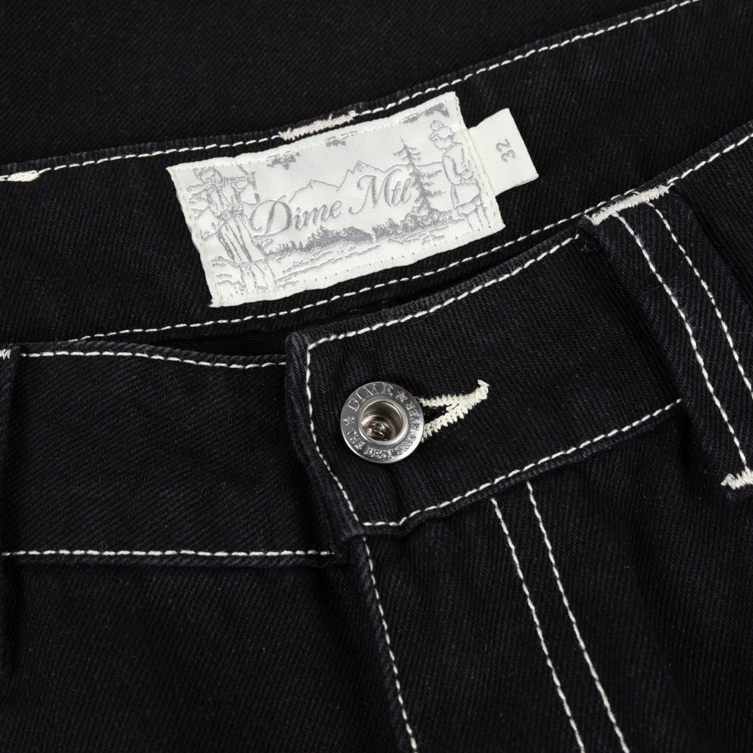 Relaxed Denim Pants