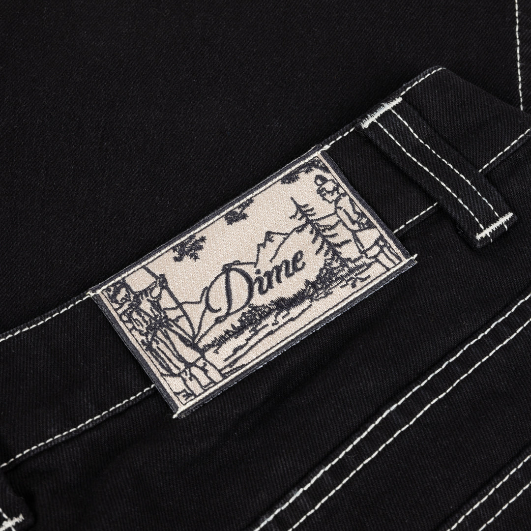Relaxed Denim Pants