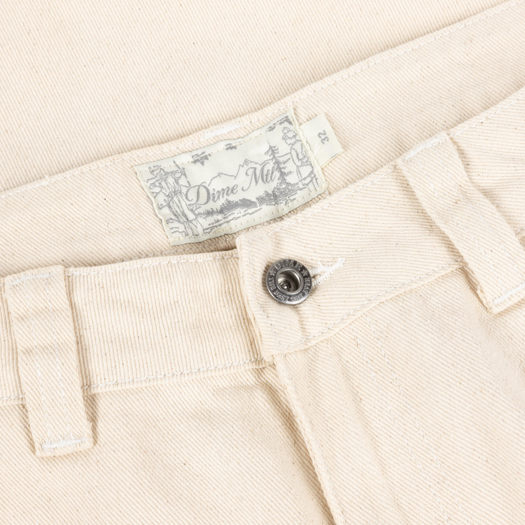 Relaxed Denim Pants