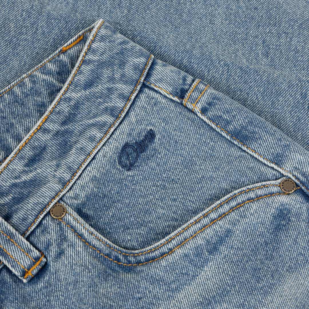 Relaxed Denim Pants