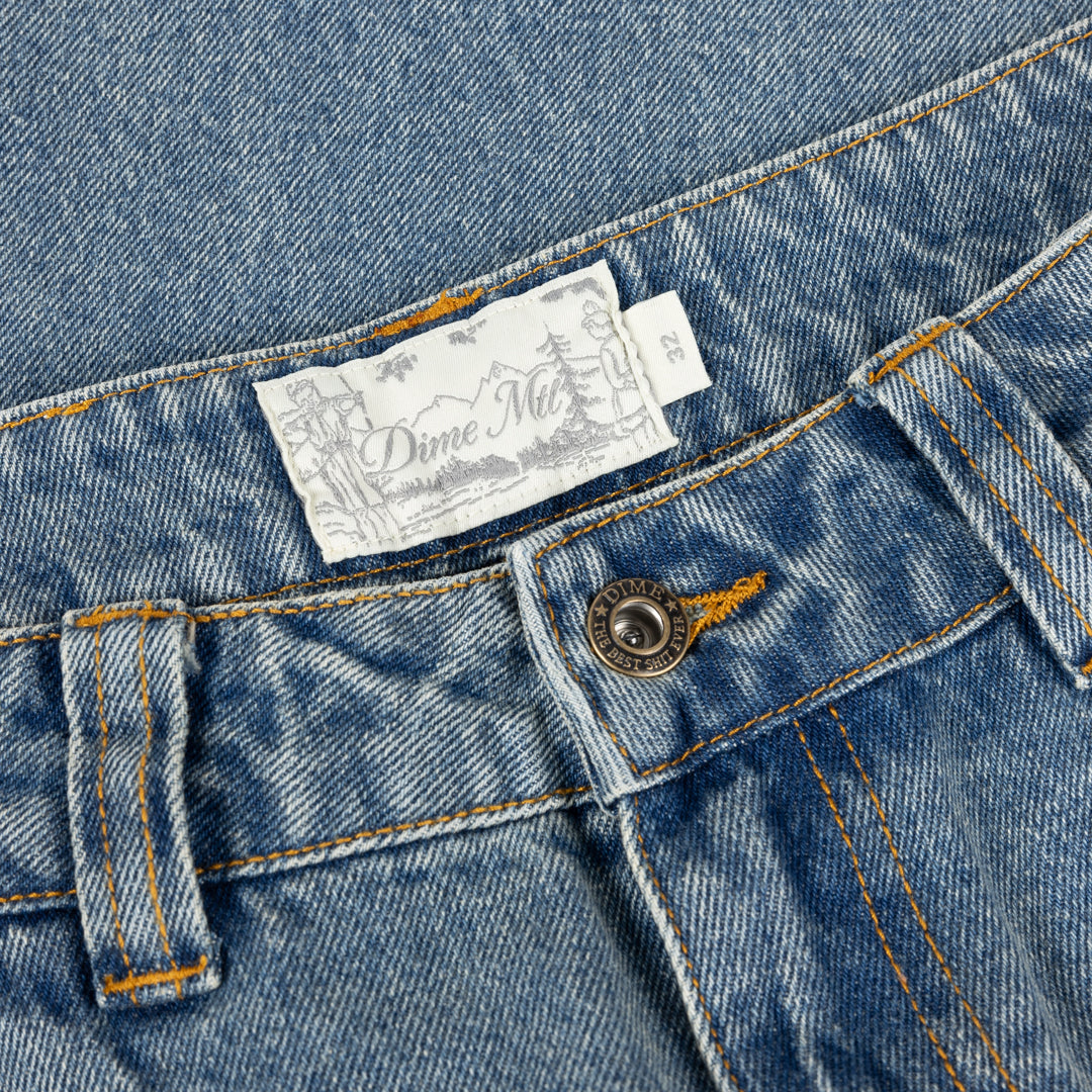 Relaxed Denim Pants