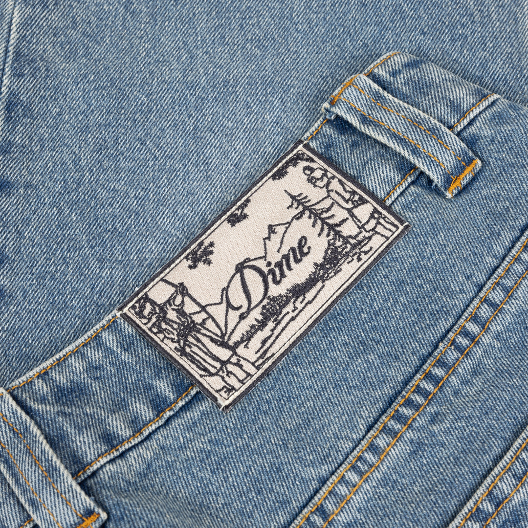 Relaxed Denim Pants