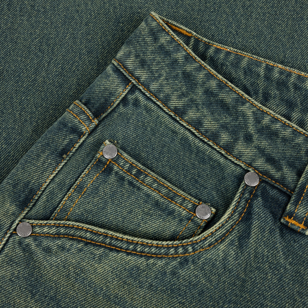 Relaxed Denim Pants