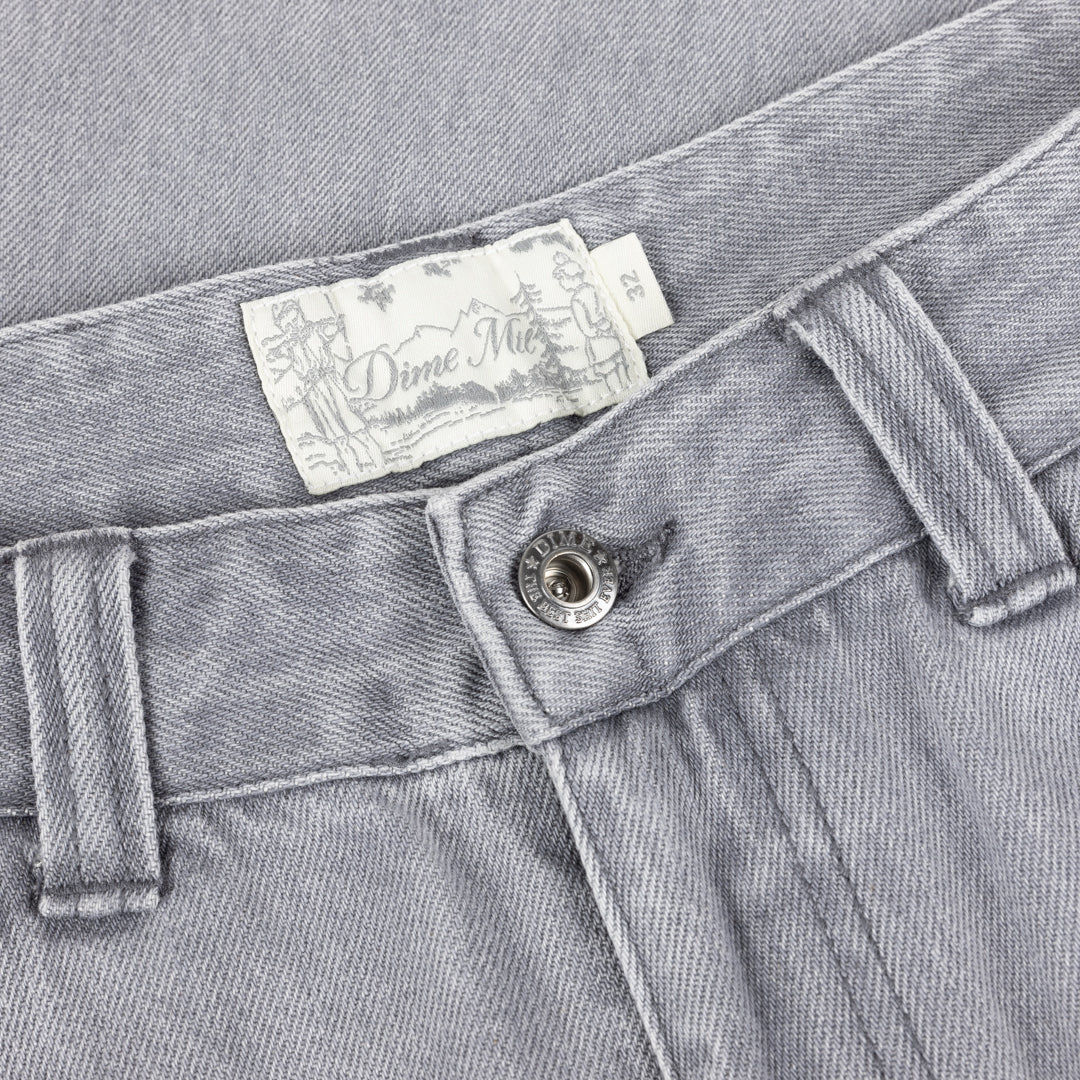 Straight Denim Pants