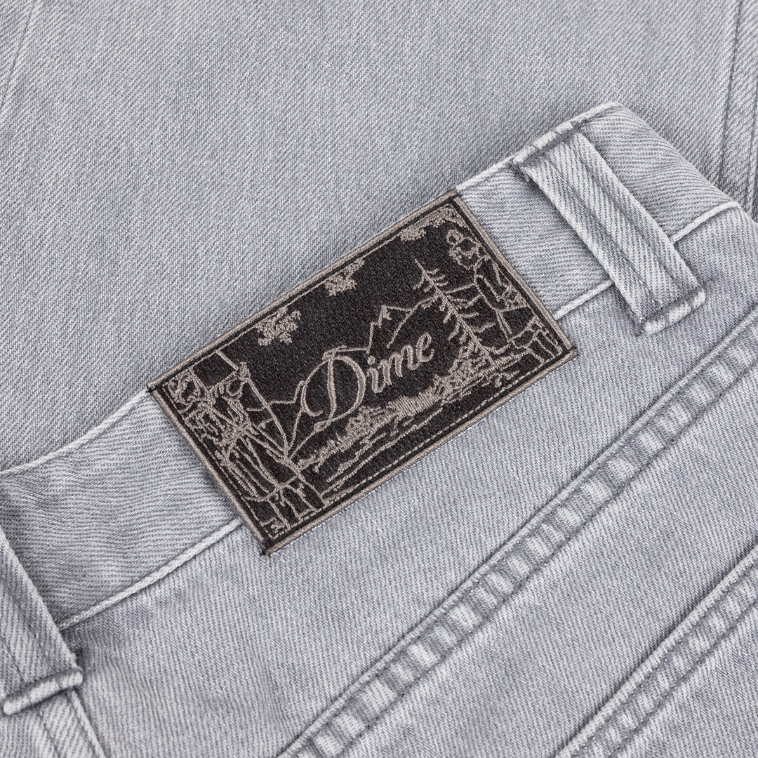 Straight Denim Pants