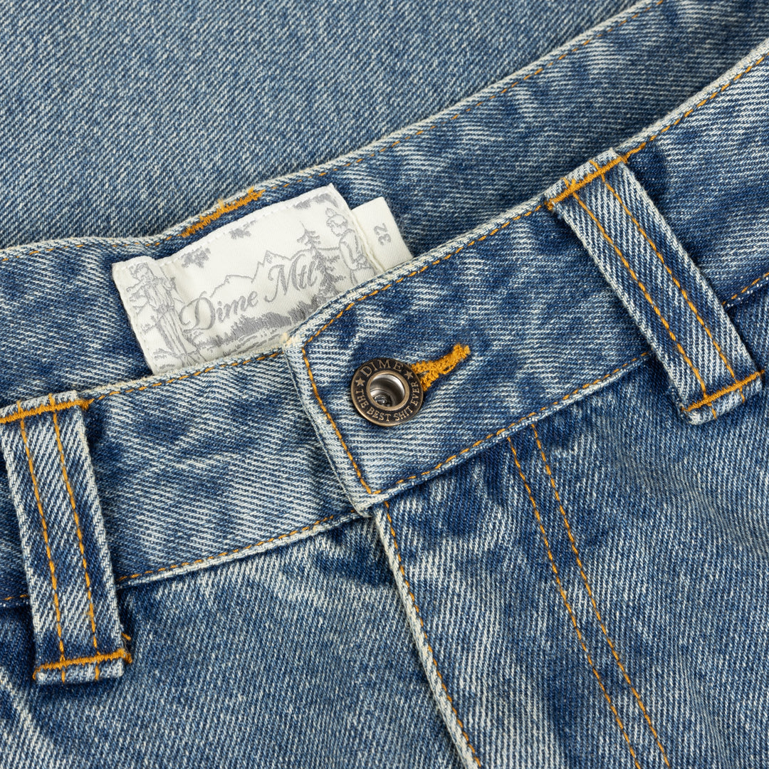 Straight Denim Pants