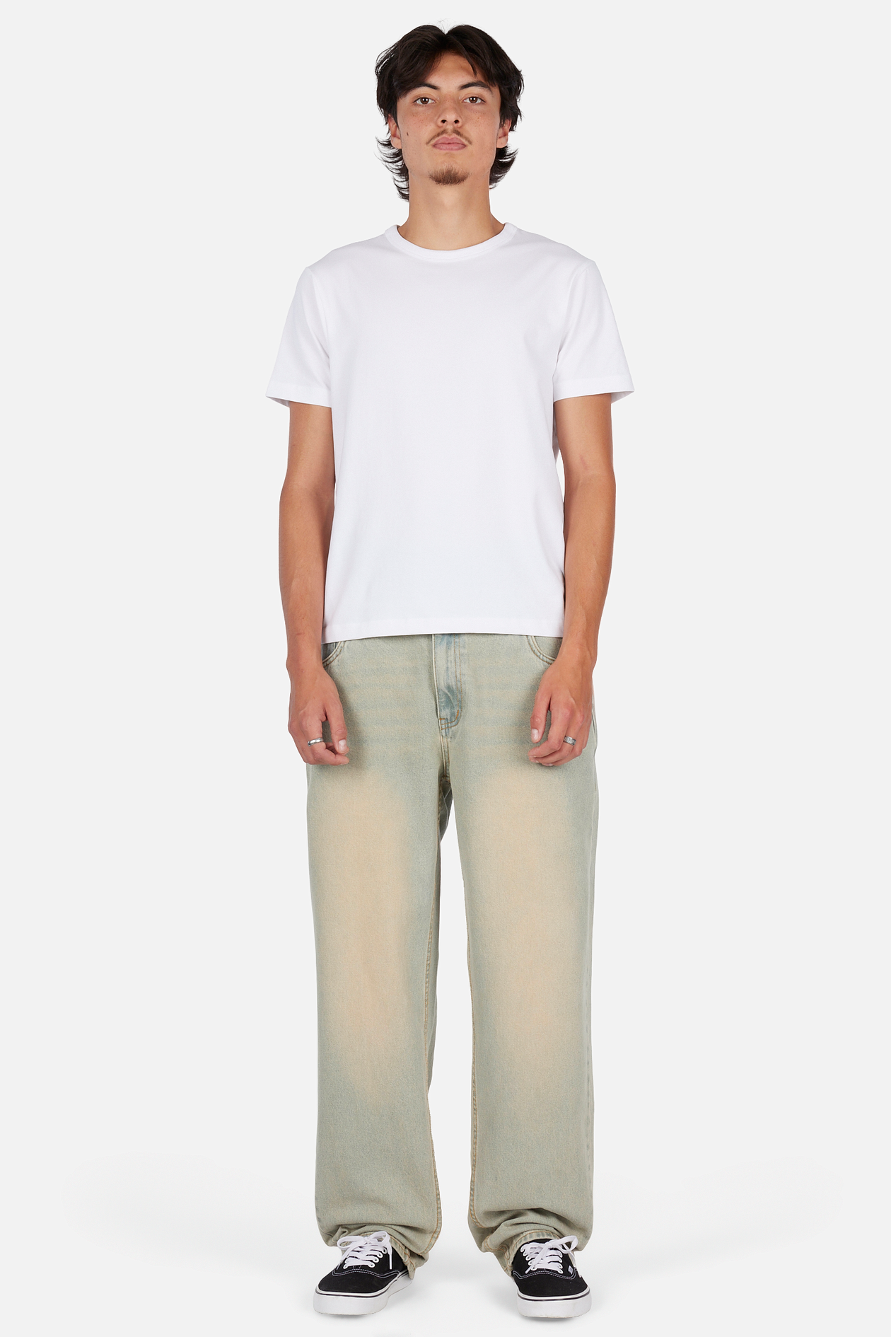 Relaxed Denim Pants