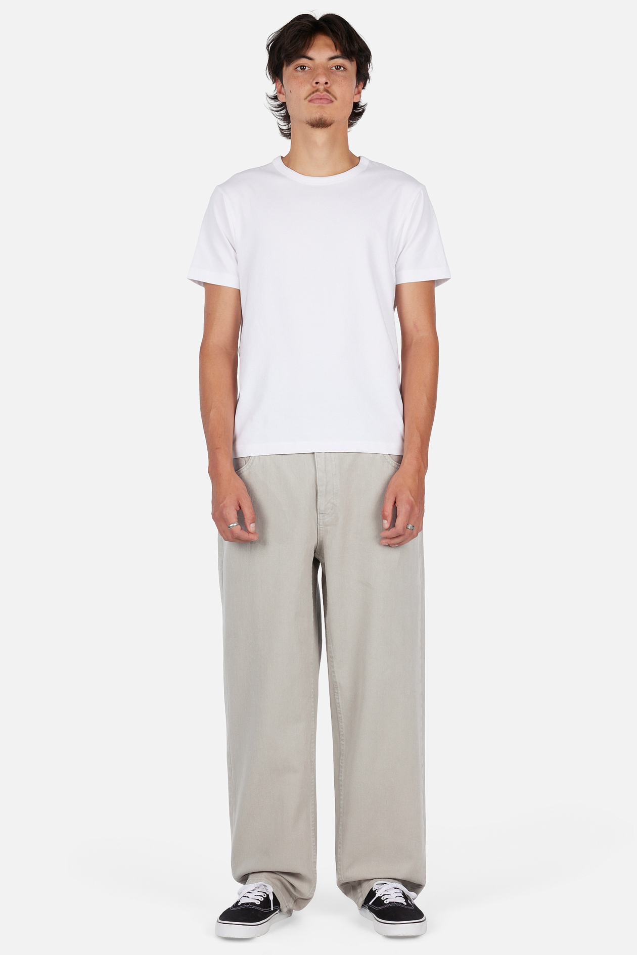 Relaxed Denim Pants