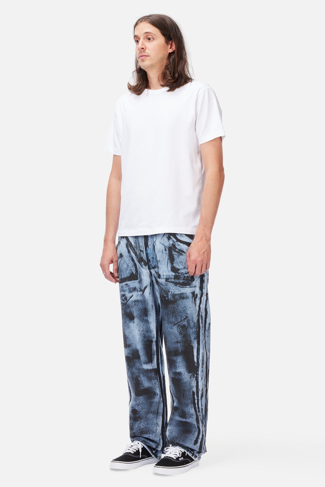 Relaxed Denim Pants