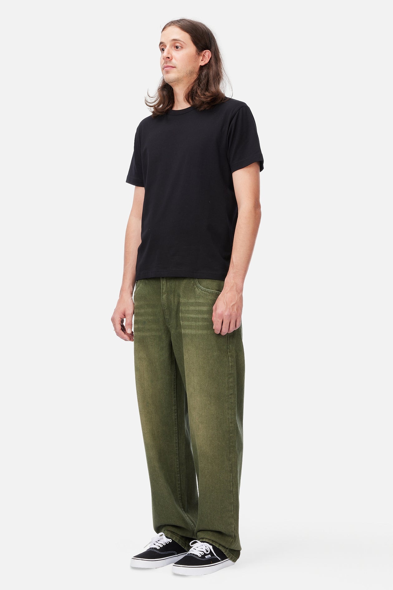 Relaxed Denim Pants