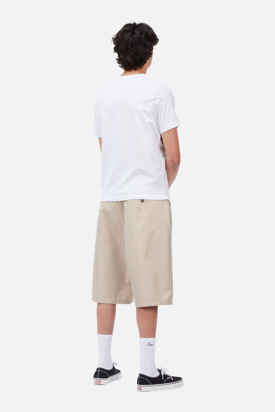 Baggy Houndstooth Shorts