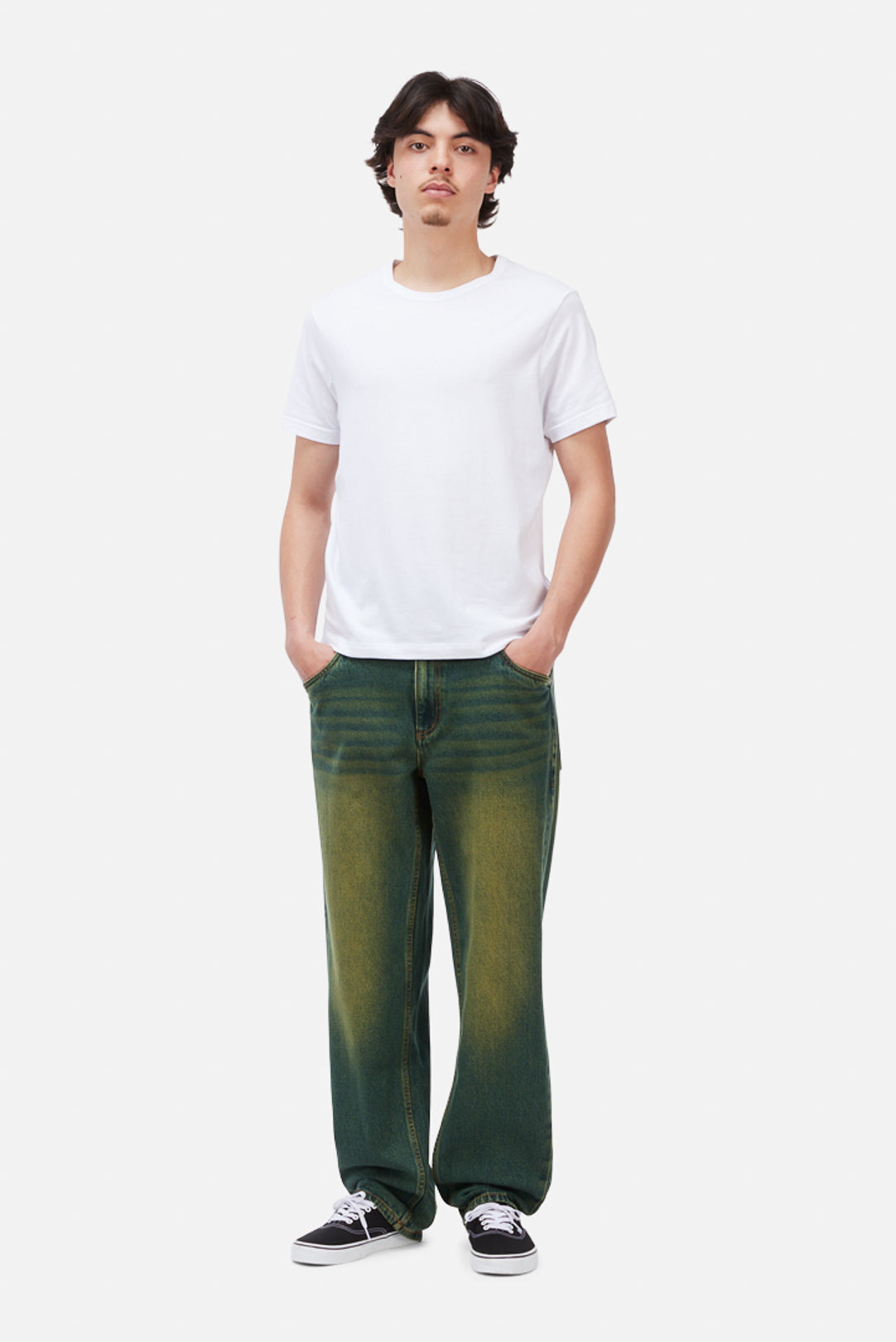 Relaxed Denim Pants