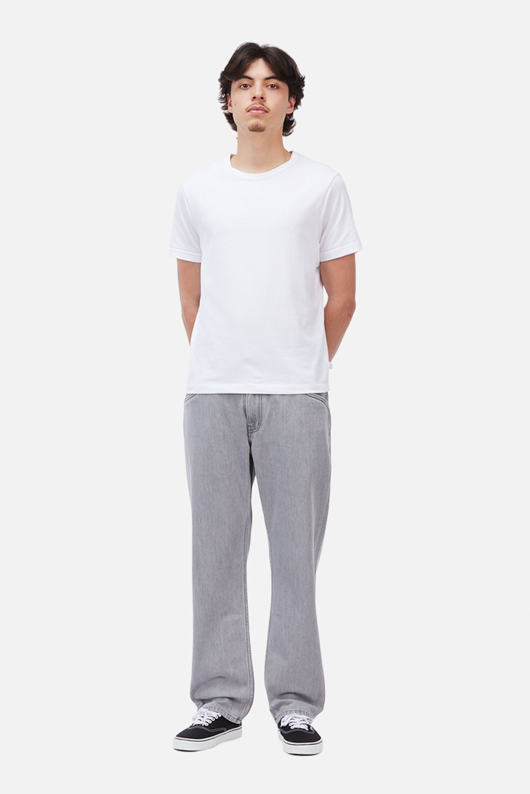 Straight Denim Pants