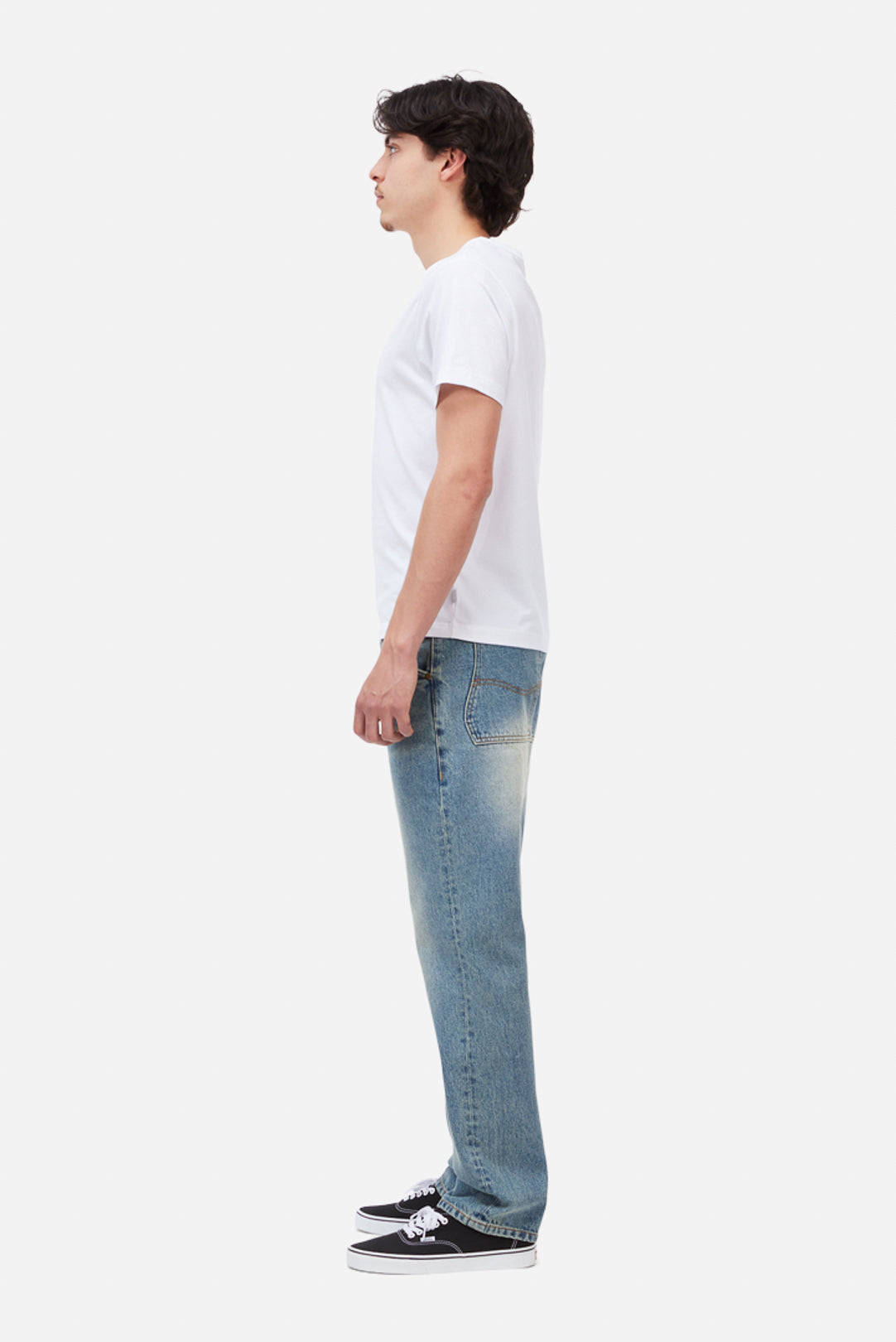 Straight Denim Pants