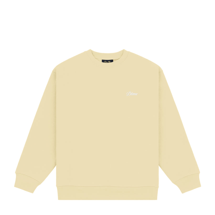Cursive Small Logo Crewneck