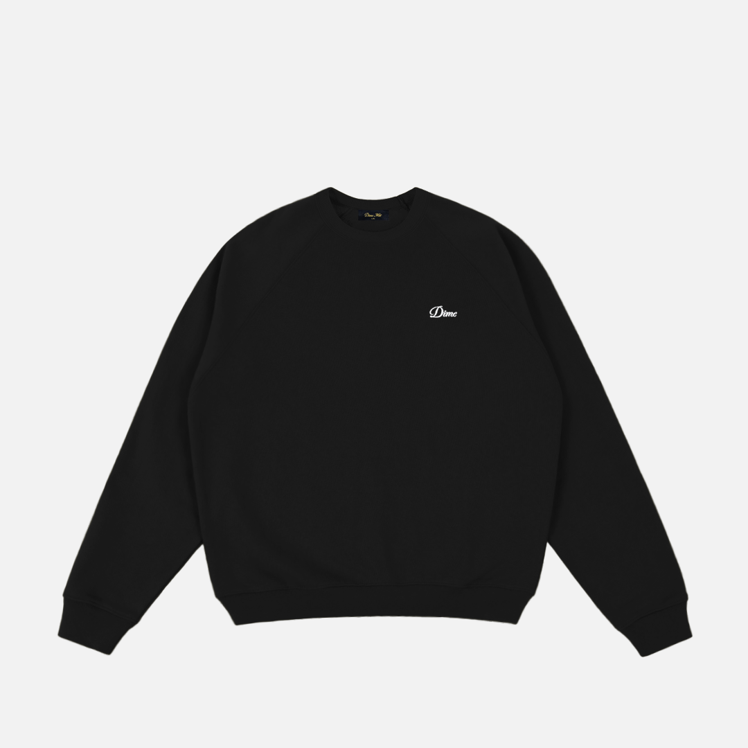 Cursive Small Logo Crewneck