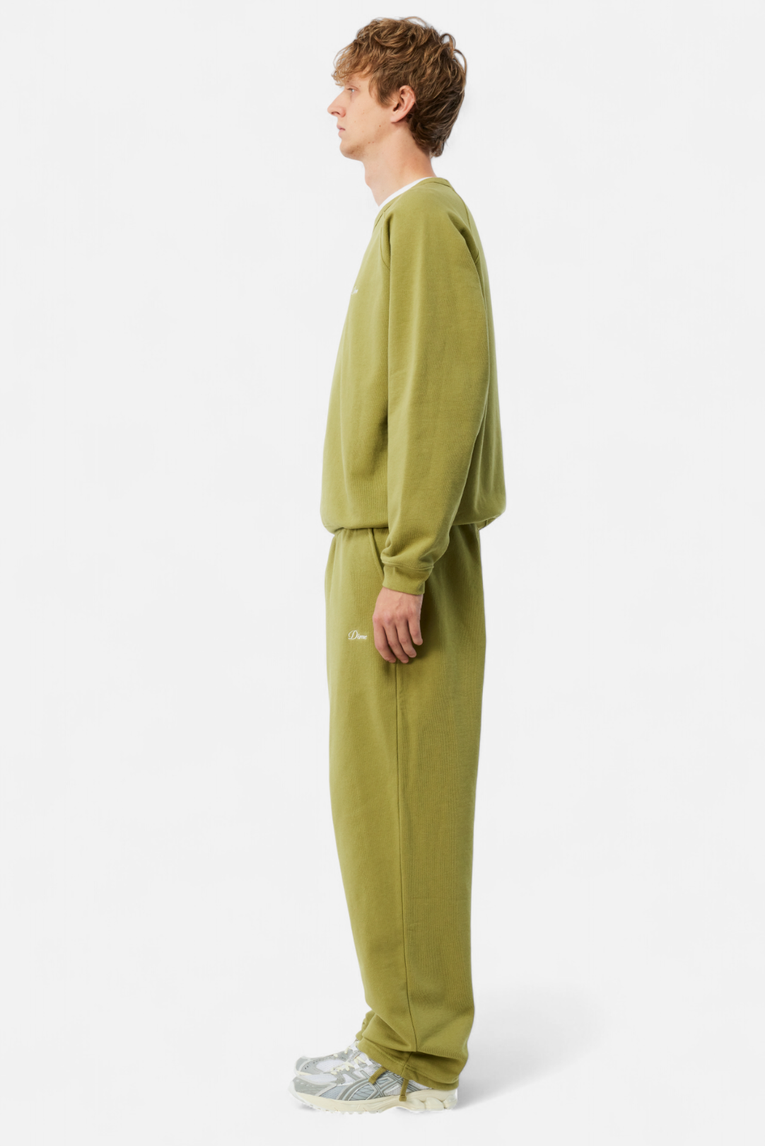 Cursive Small Logo Crewneck