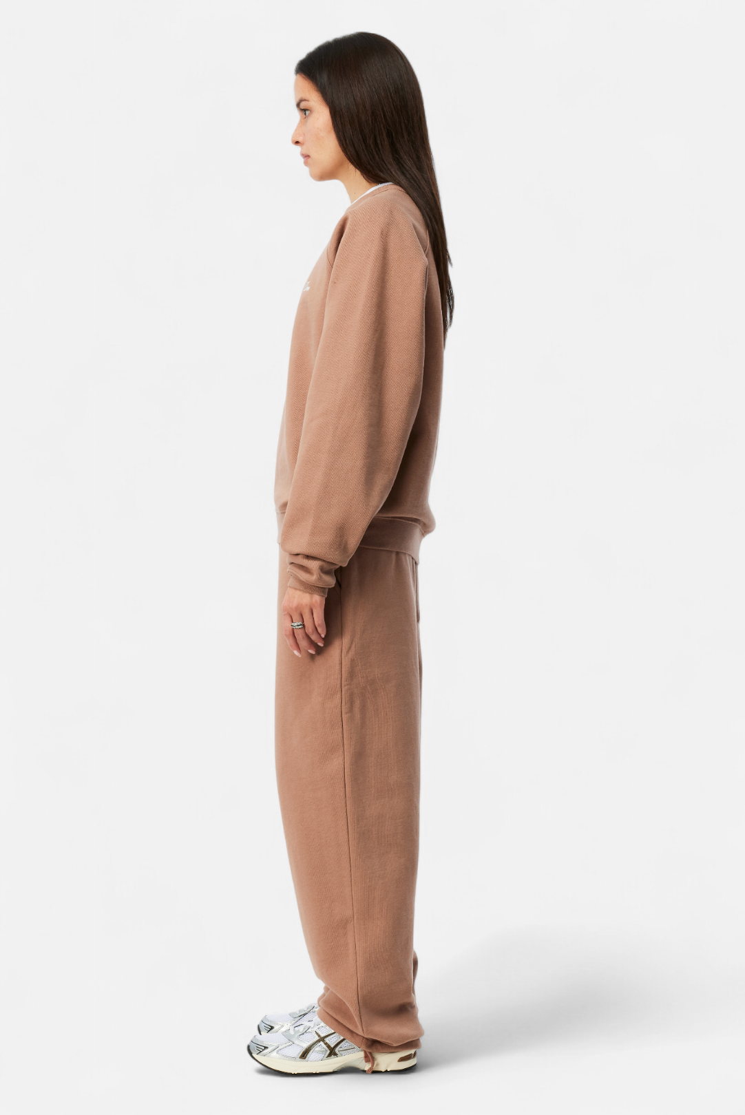 Cursive Small Logo Crewneck