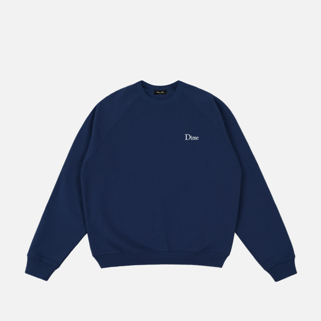 Classic Small Logo Crewneck – Dime Classic Small Logo Crewneck – Dime