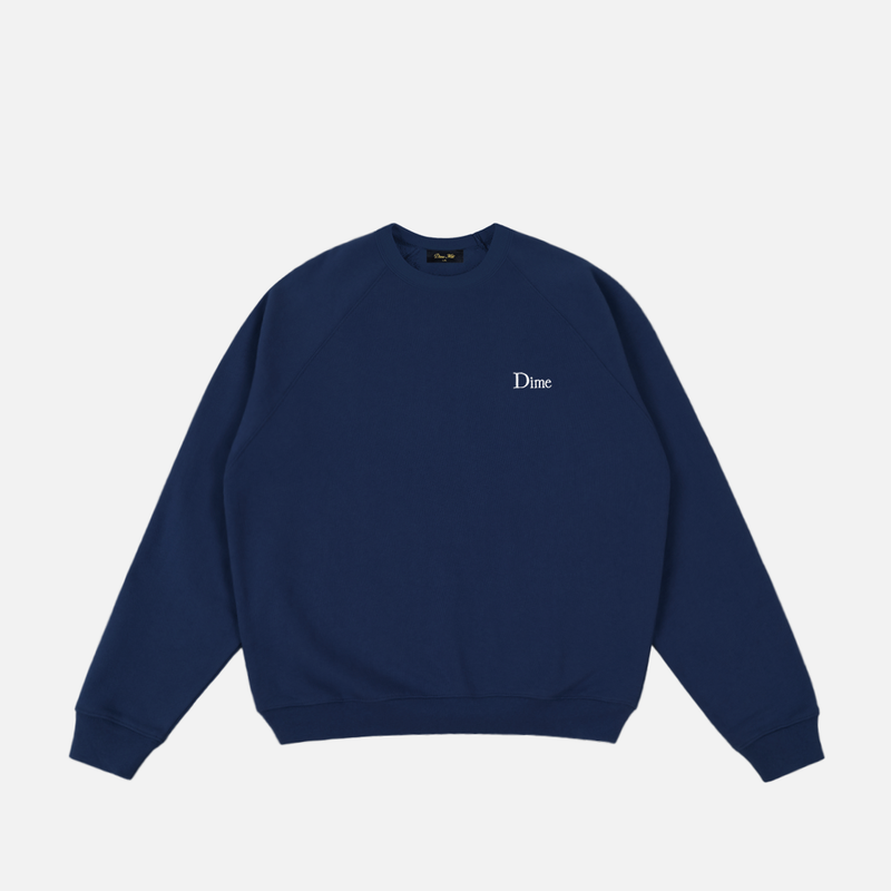 Dime ネイビー トレーナー M Classic Small Logo Crewneck – Dime