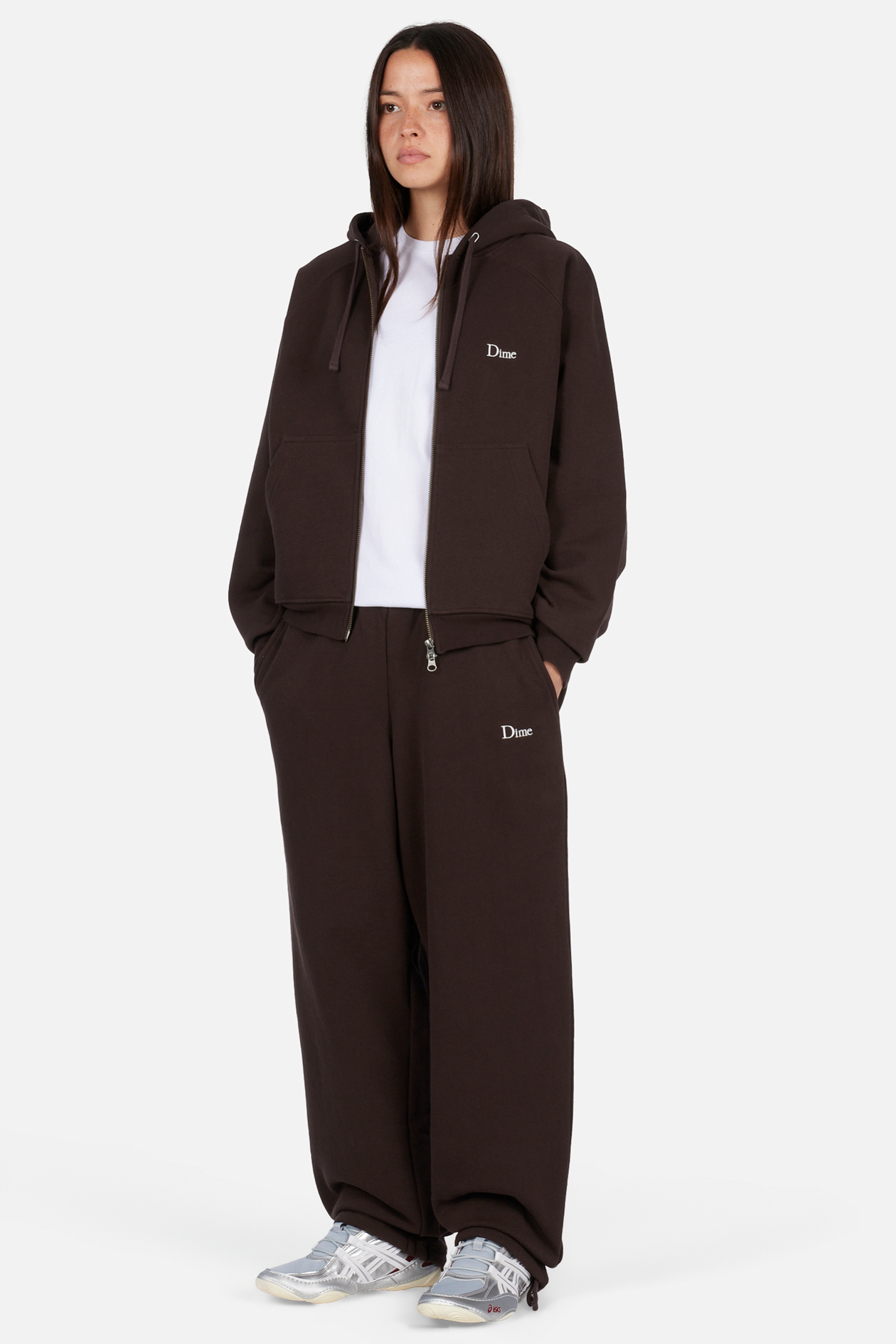 Classic Small Logo Zip Hoodie