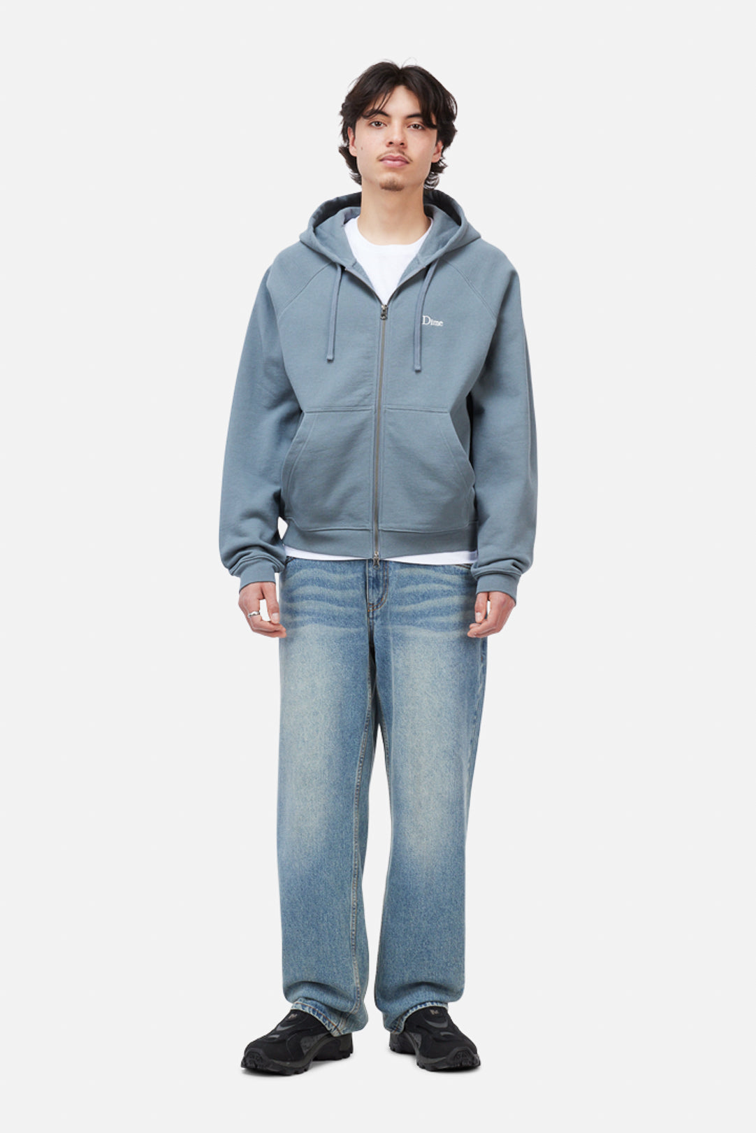 Hoodie Classic Small Logo Zip