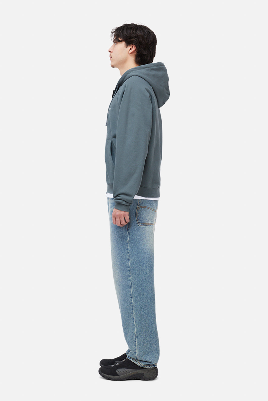 Classic Small Logo Zip Hoodie
