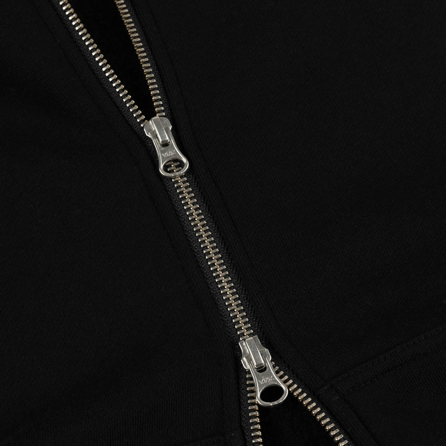 Hoodie Cursive Zip