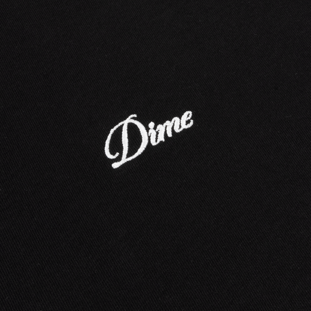 免税 店 安い Dime 刺繍ロゴ パーカー 黒 【公式通販】