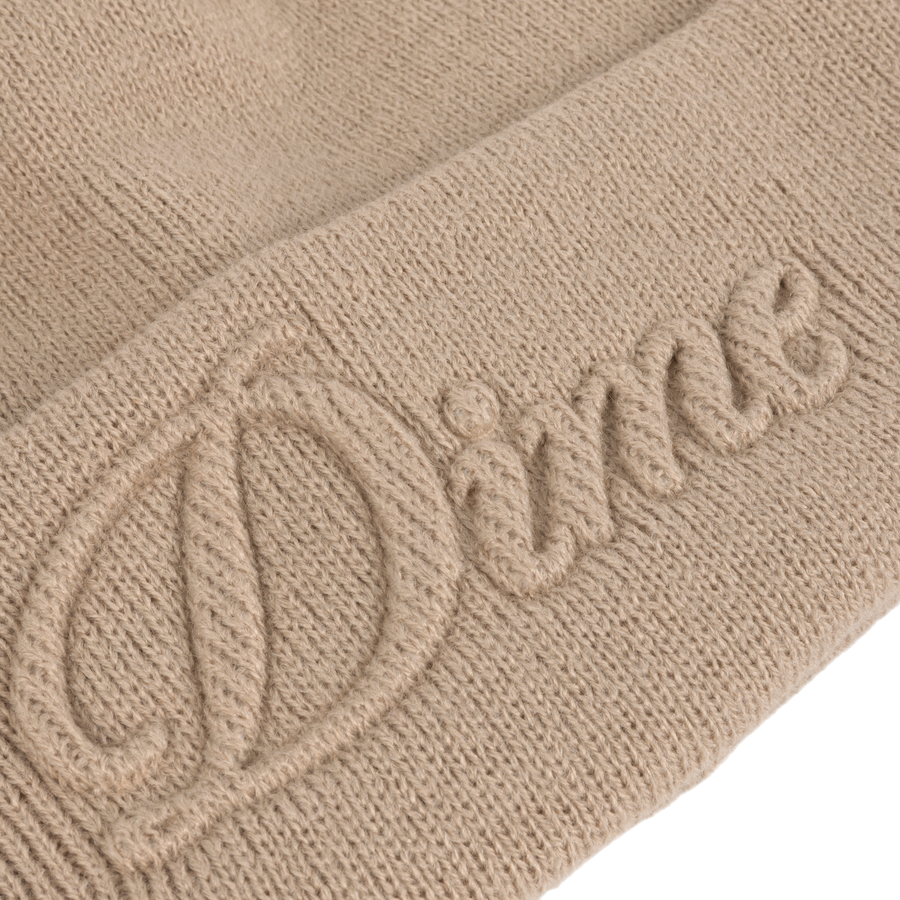 Cursive Fold Beanie