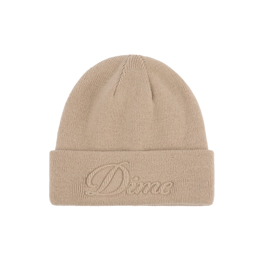 Cursive Fold Beanie