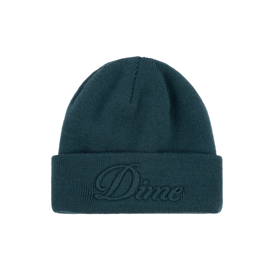 Cursive Fold Beanie