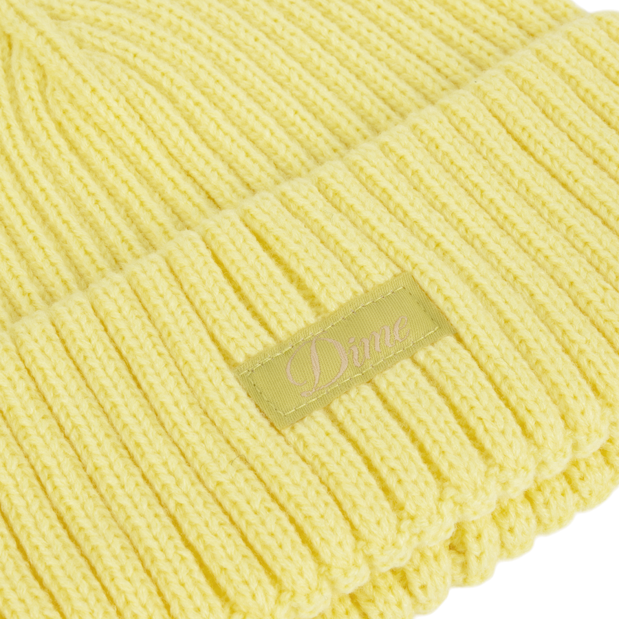 Cursive Rib Beanie