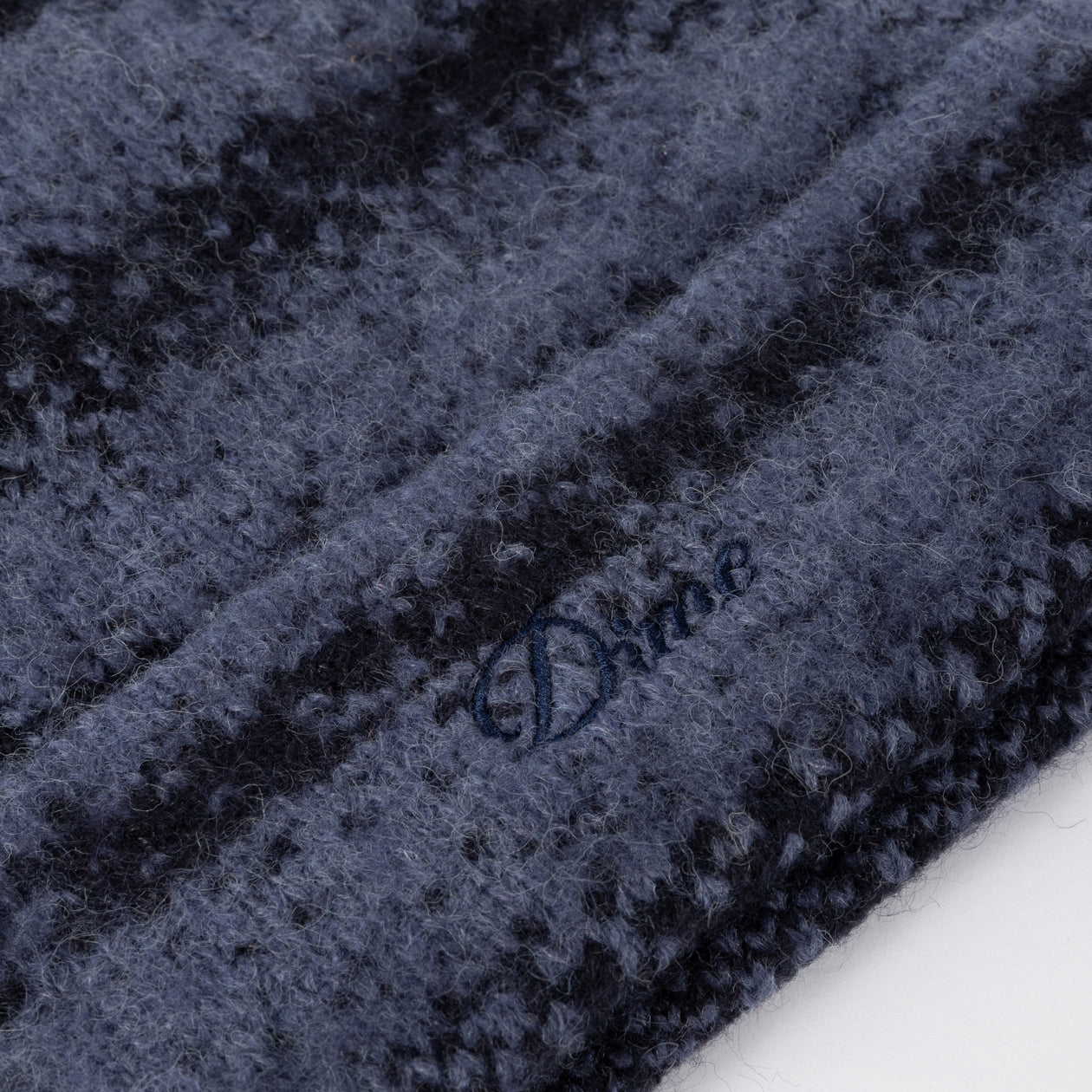 Mohair Striped Beanie
