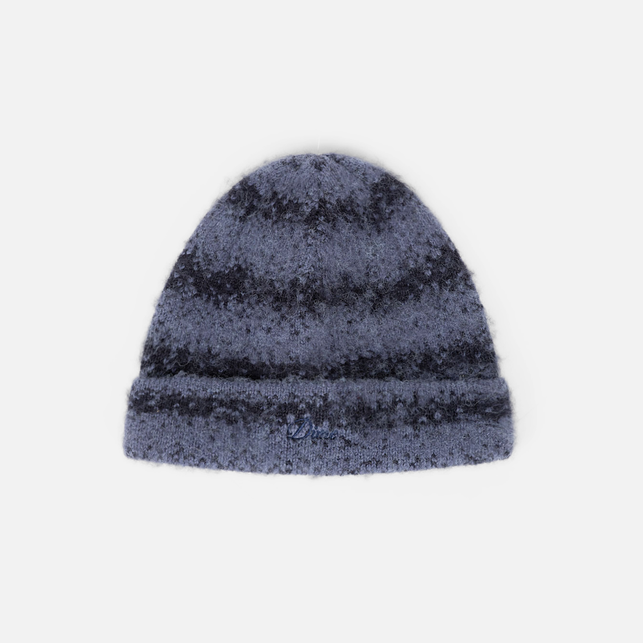 Mohair Striped Beanie