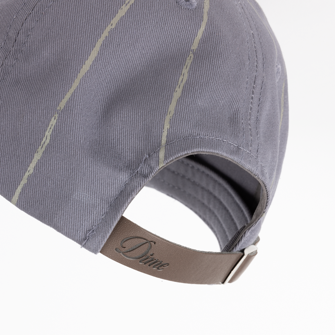 Pinstriped Worker Cap