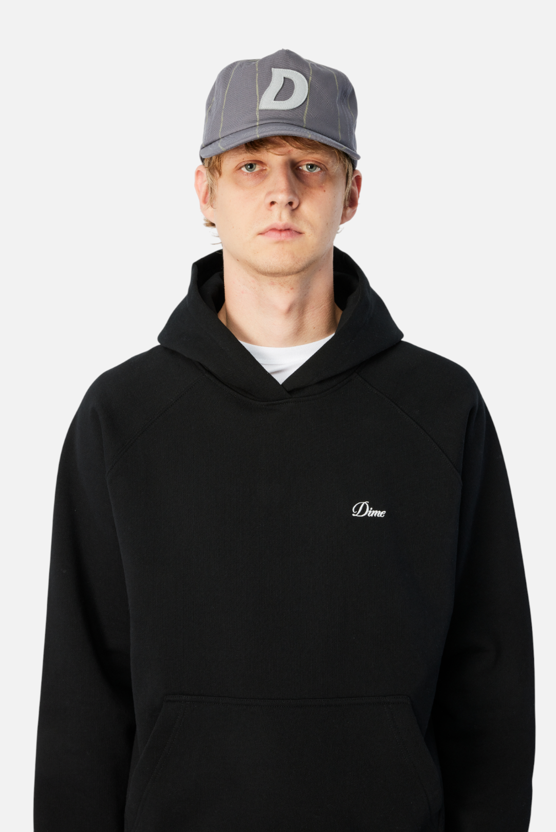 Pinstriped Worker Cap