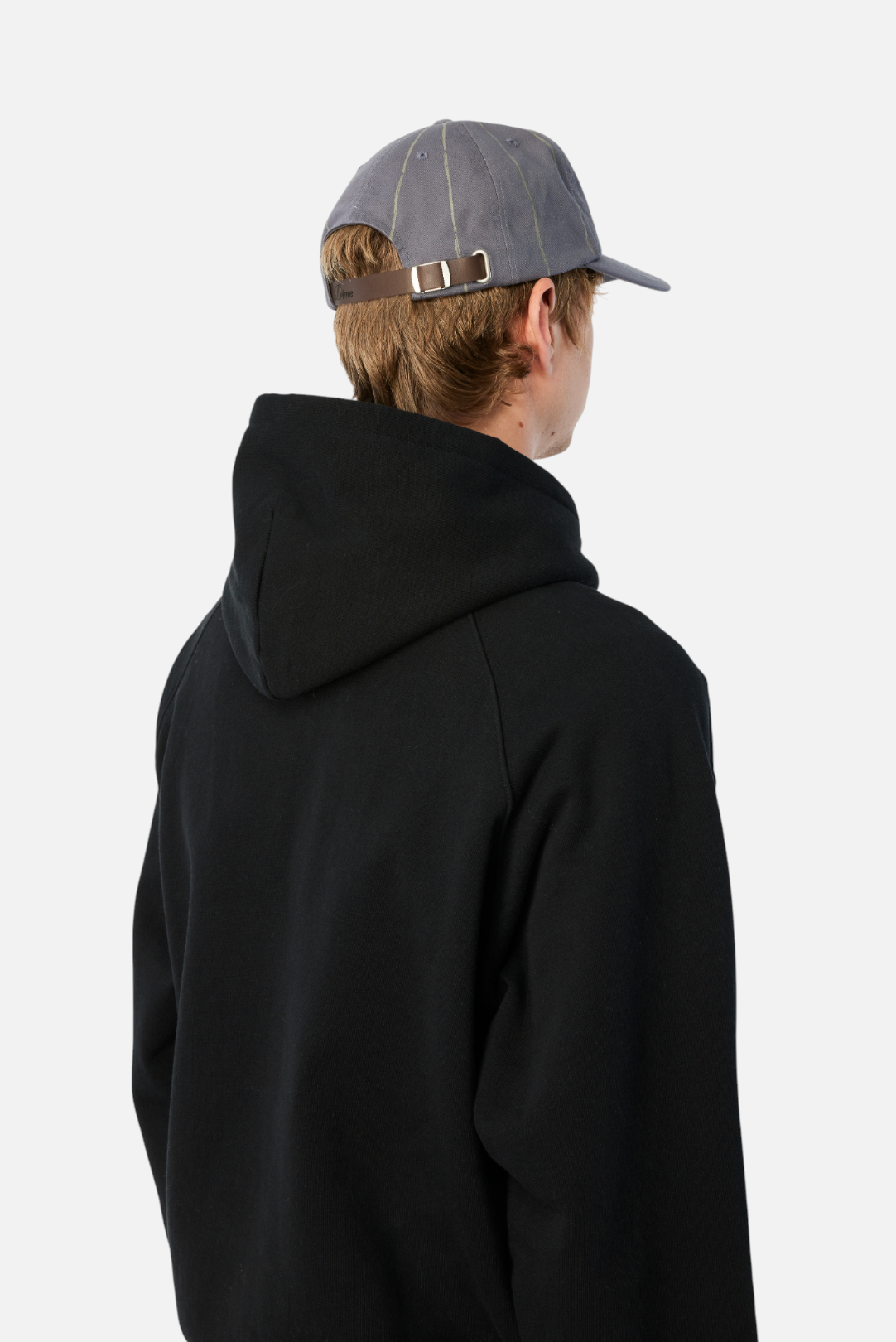 Pinstriped Worker Cap