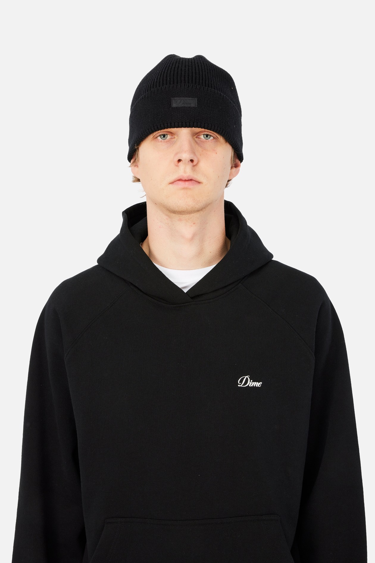 Cursive Rib Beanie