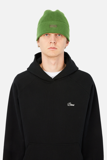 Cursive Rib Beanie