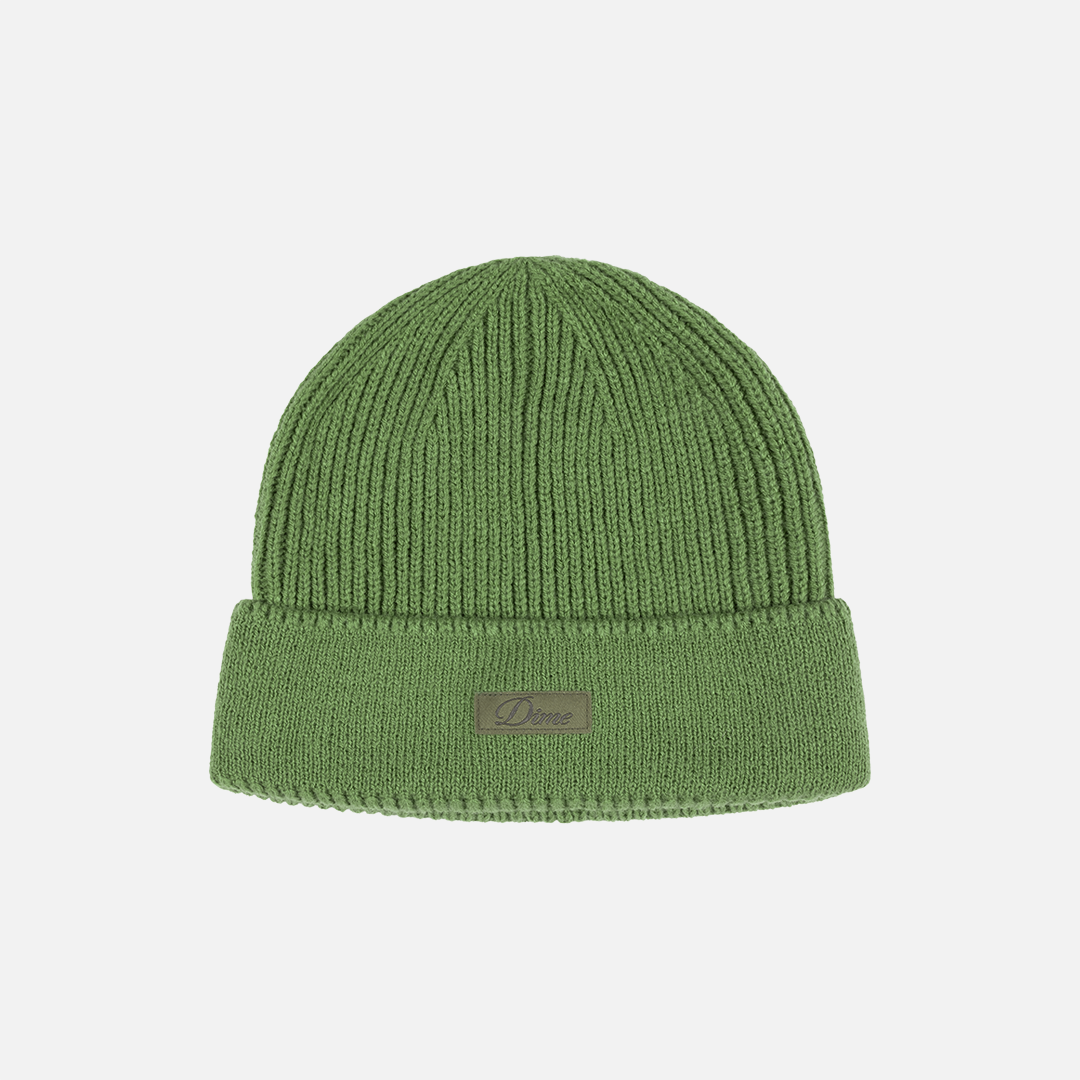 Cursive Rib Beanie