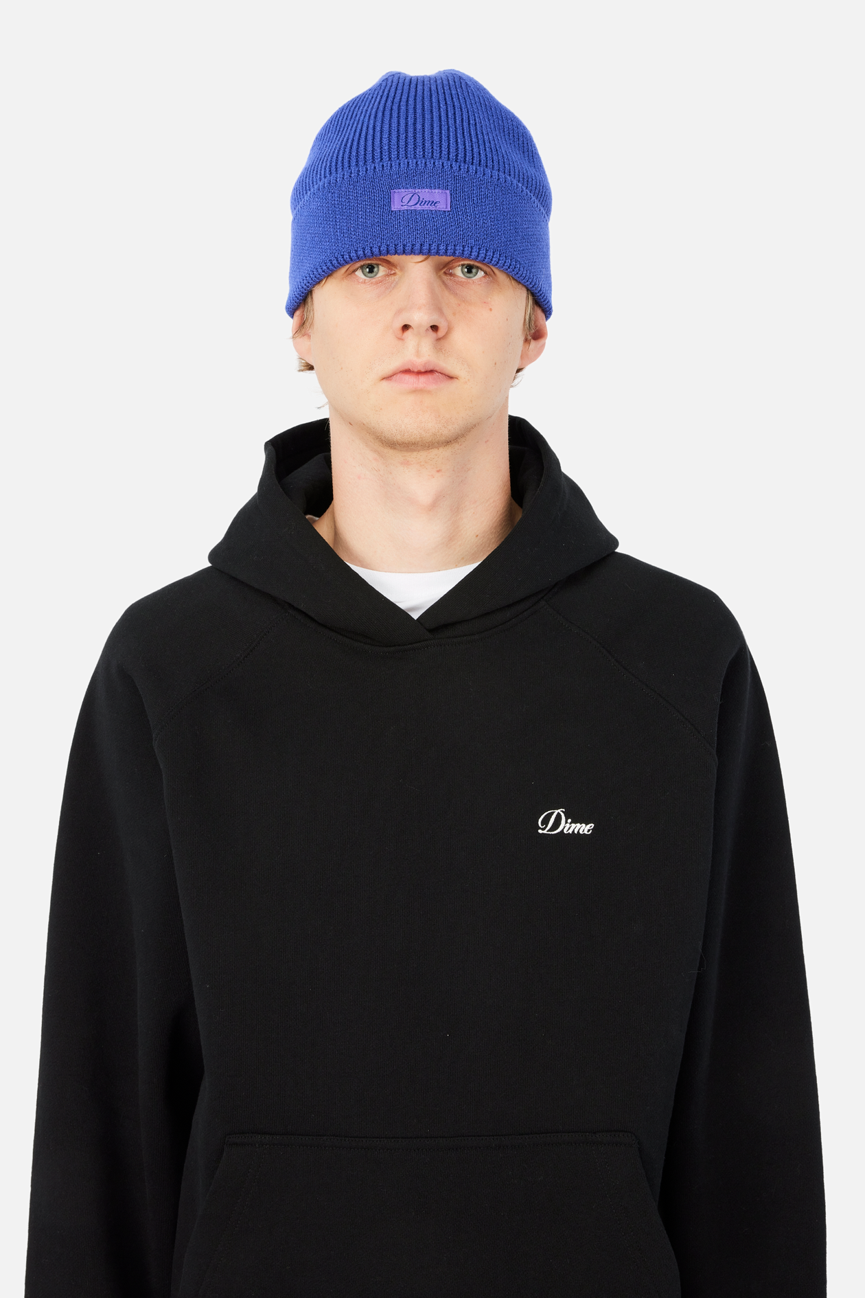 Cursive Rib Beanie