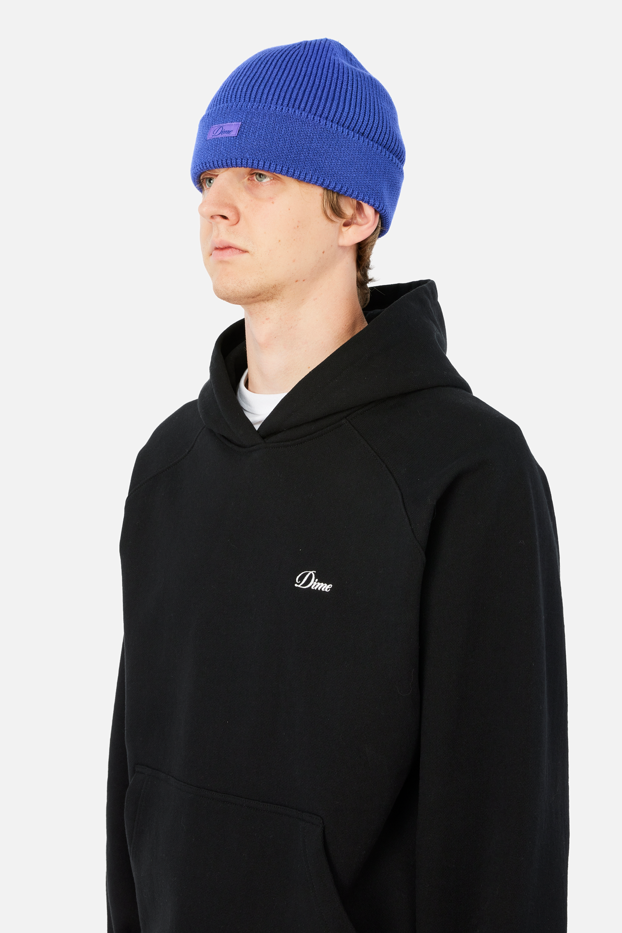 Cursive Rib Beanie