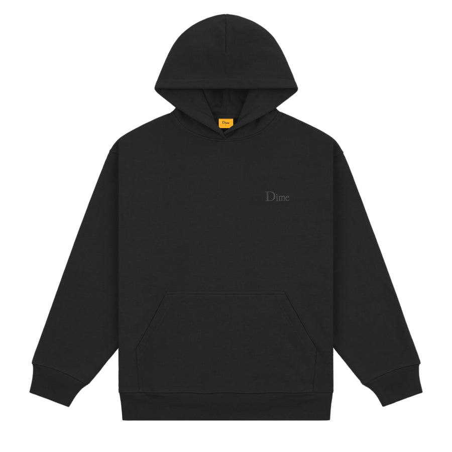 Classic Small Logo Hoodie Black | Dime