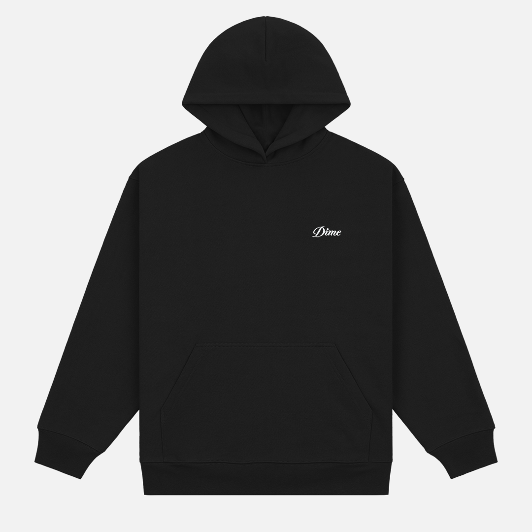 Hoodie Cursive Small Logo
