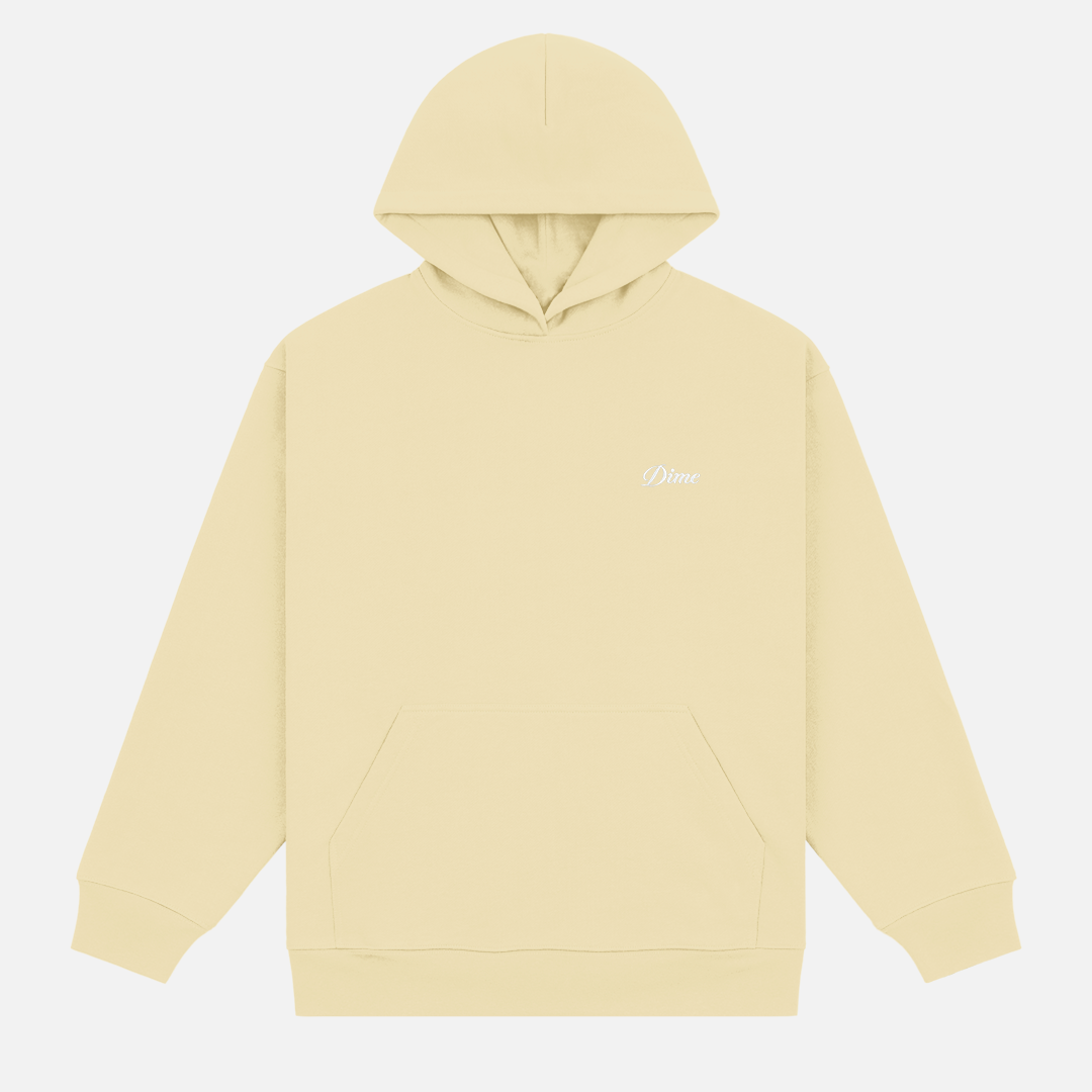 Hoodie Cursive Small Logo