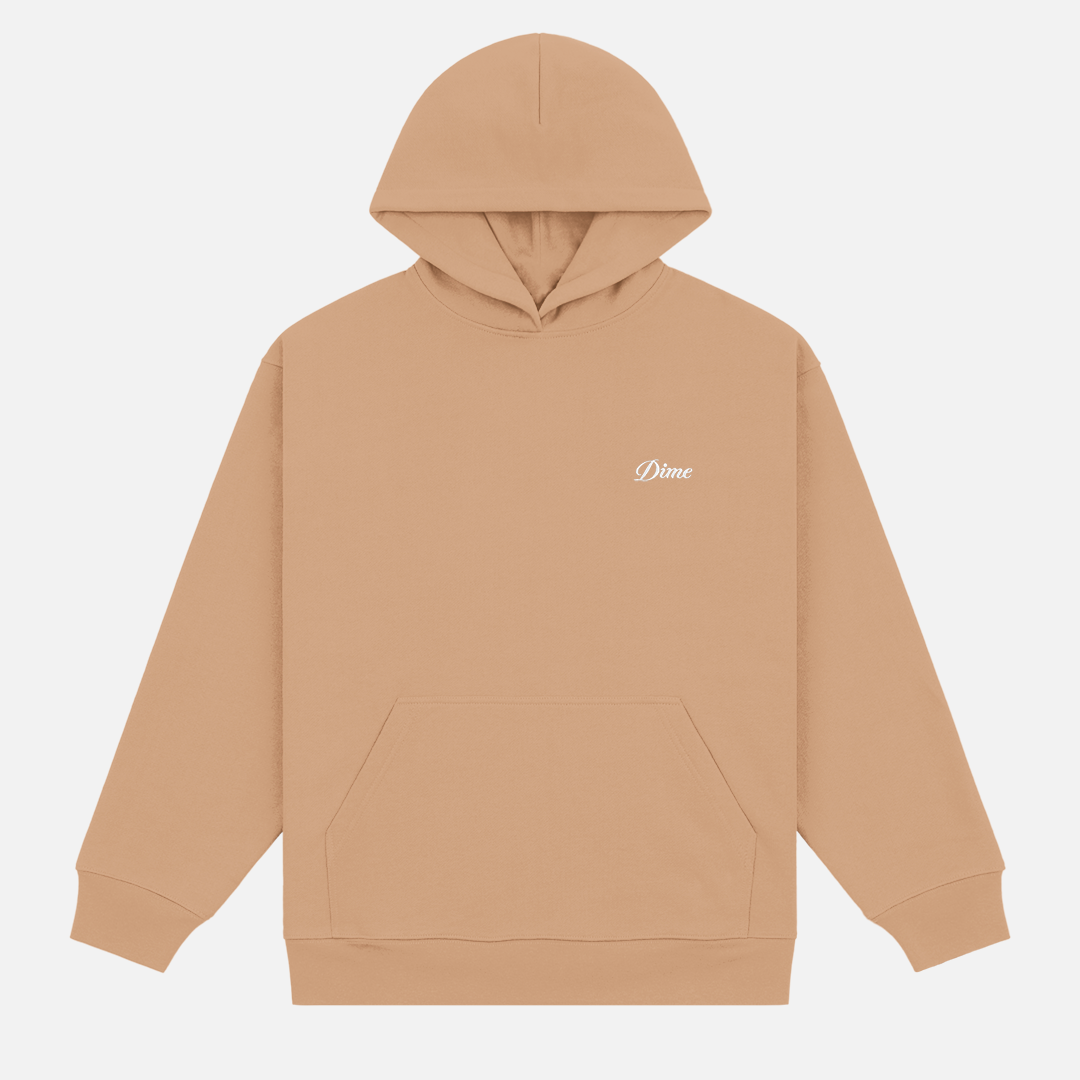 Hoodie Cursive Small Logo